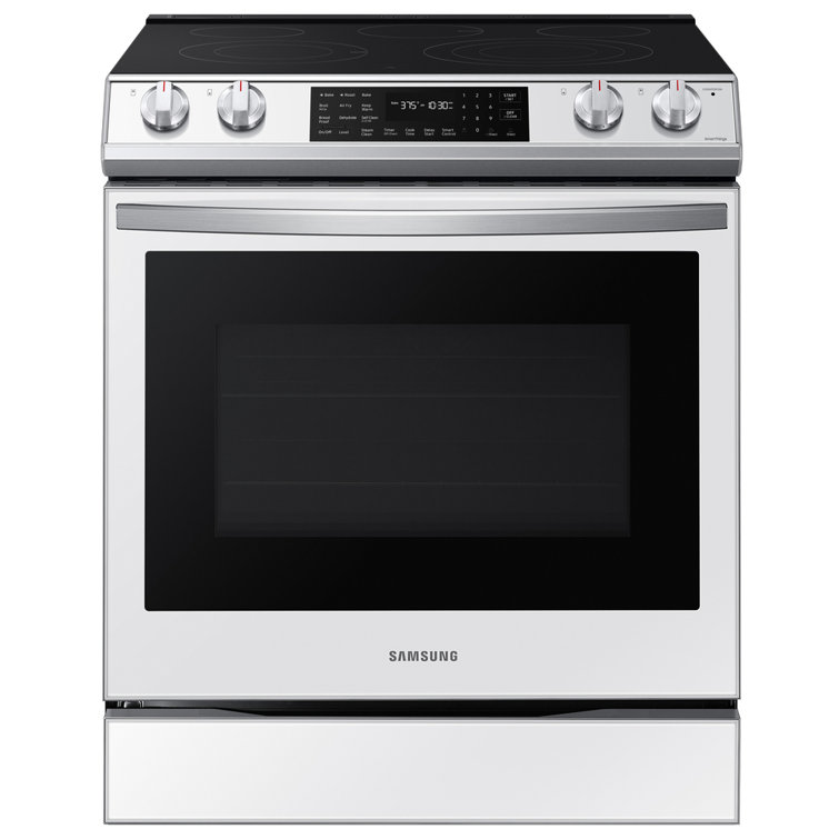 Samsung Bespoke 30" 6.3 Cubic Feet Smart Electric SlideIn Convection Range & Reviews Wayfair